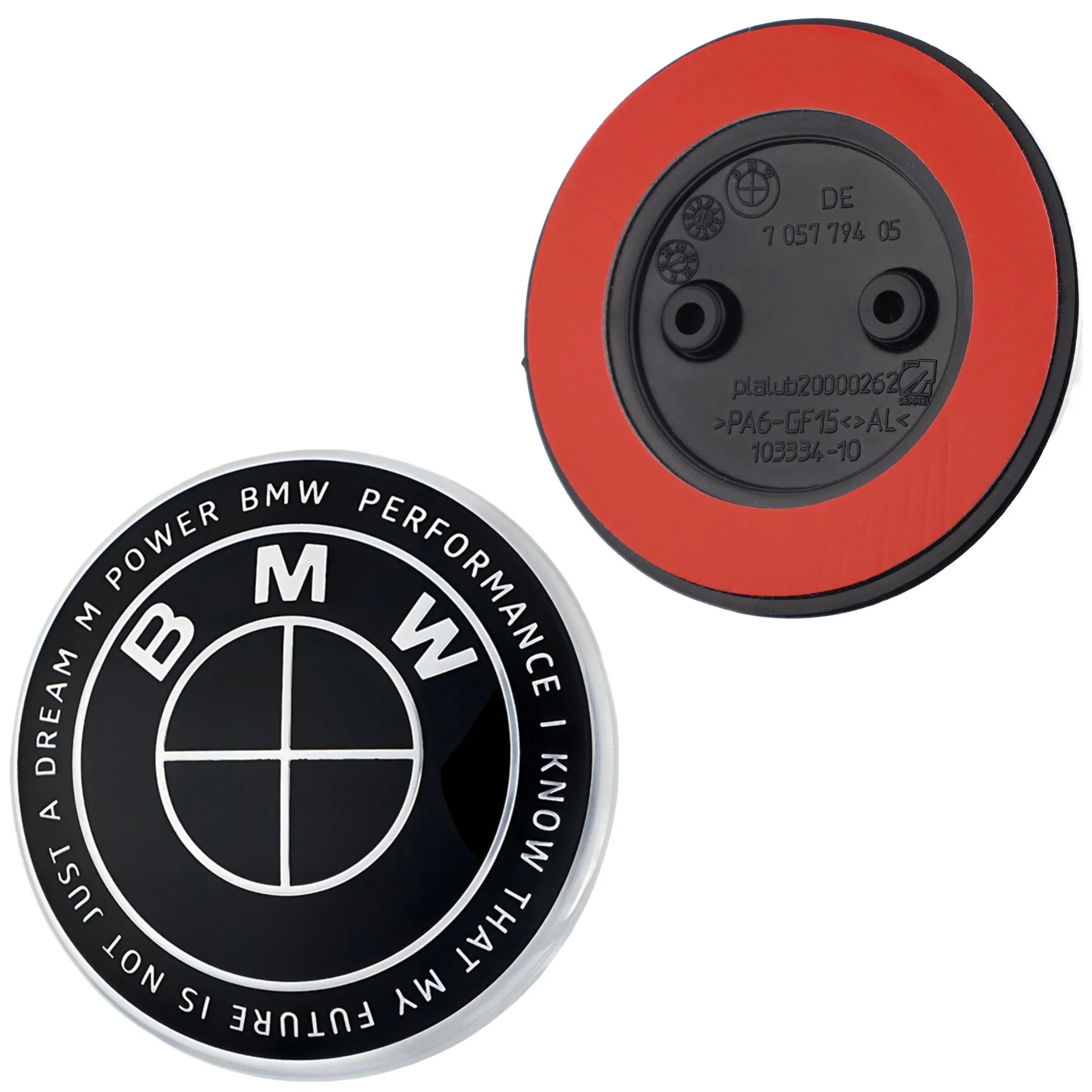 BMW Heritage Emblem | Full Black