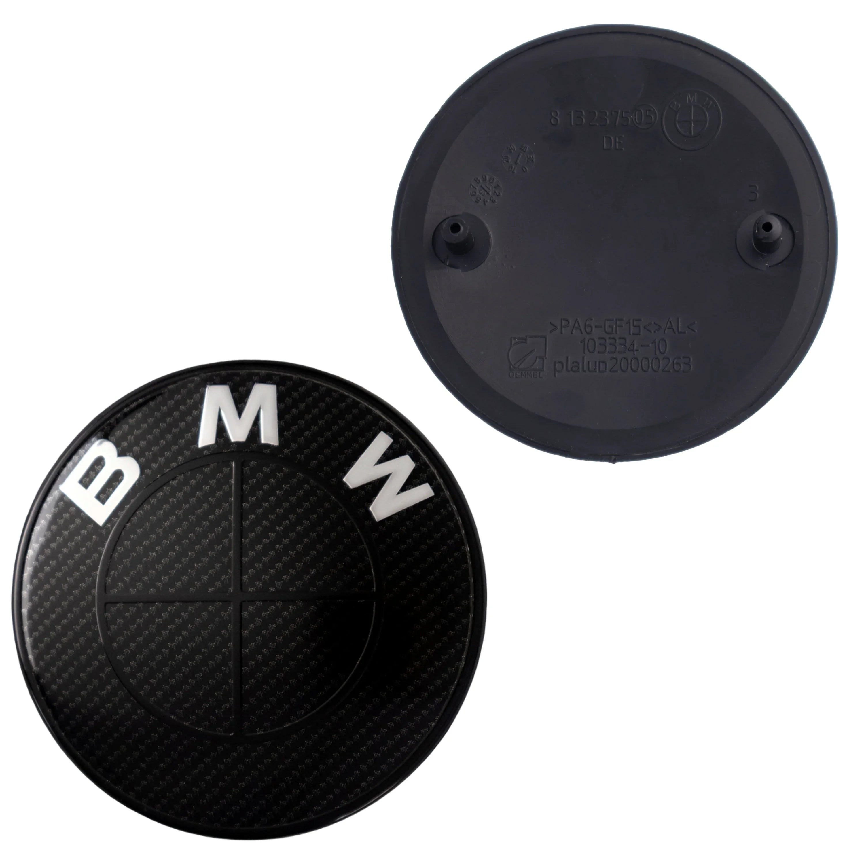 BMW Emblem | Black Carbon