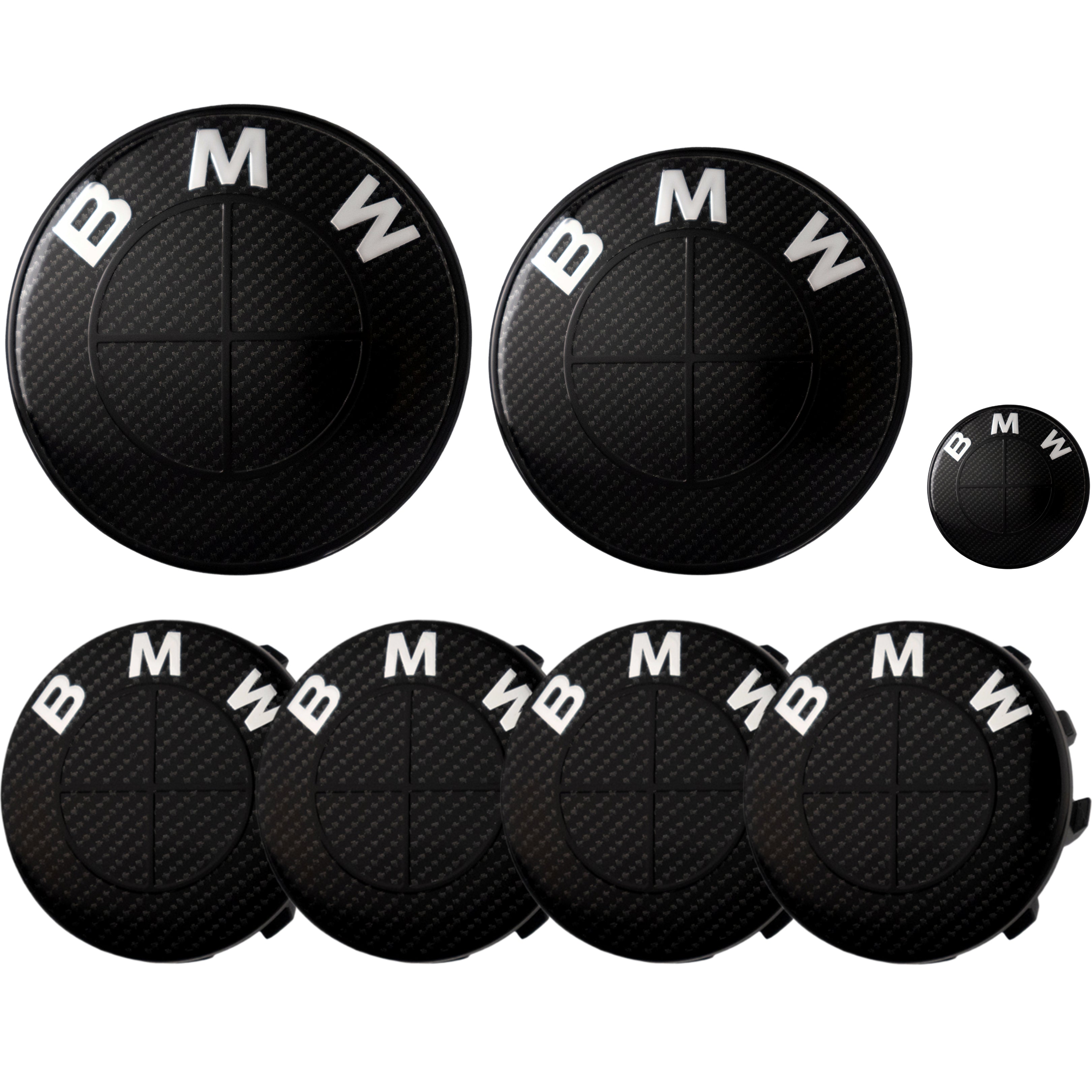 BMW Emblem | Black Carbon