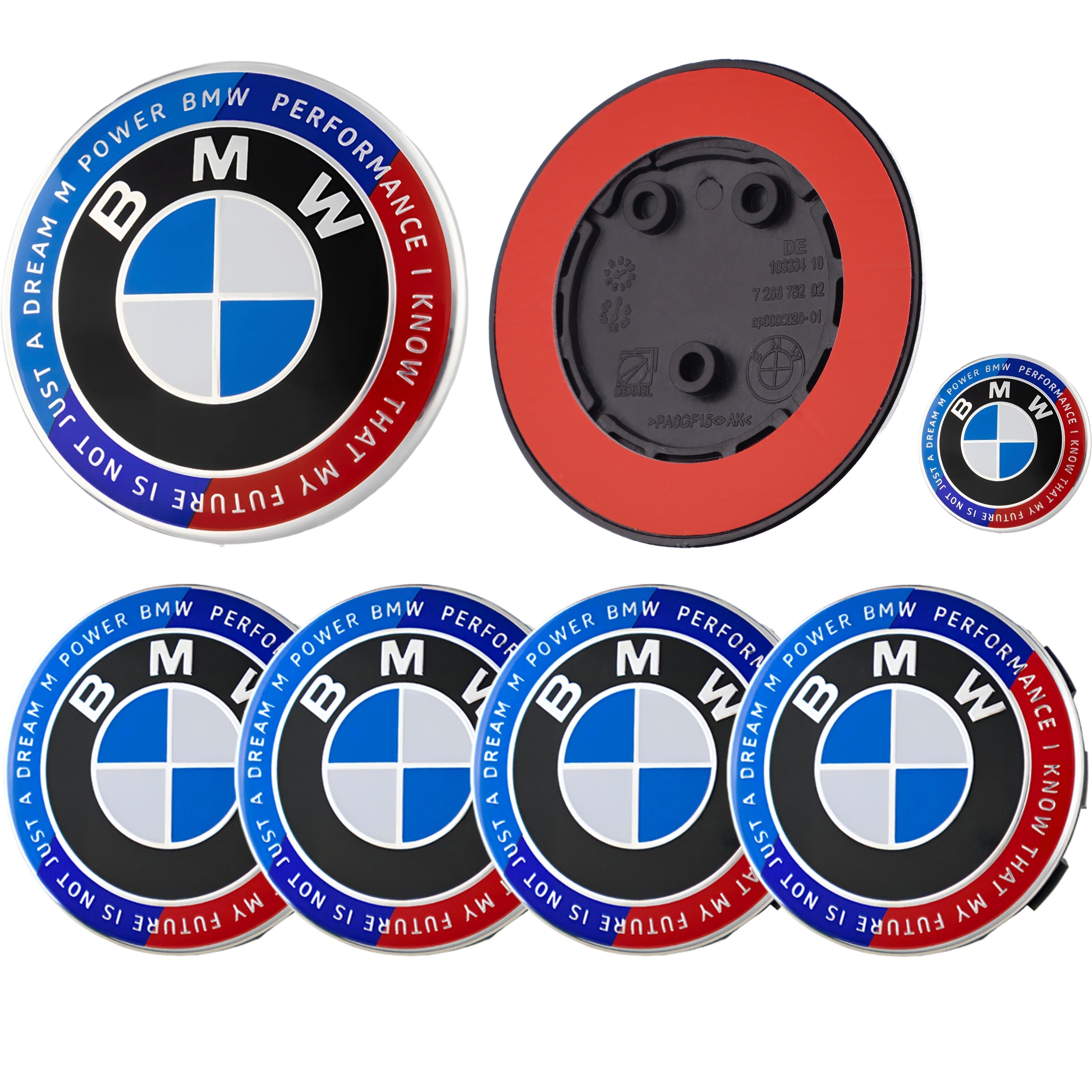 BMW Heritage Emblem | Blue & Red