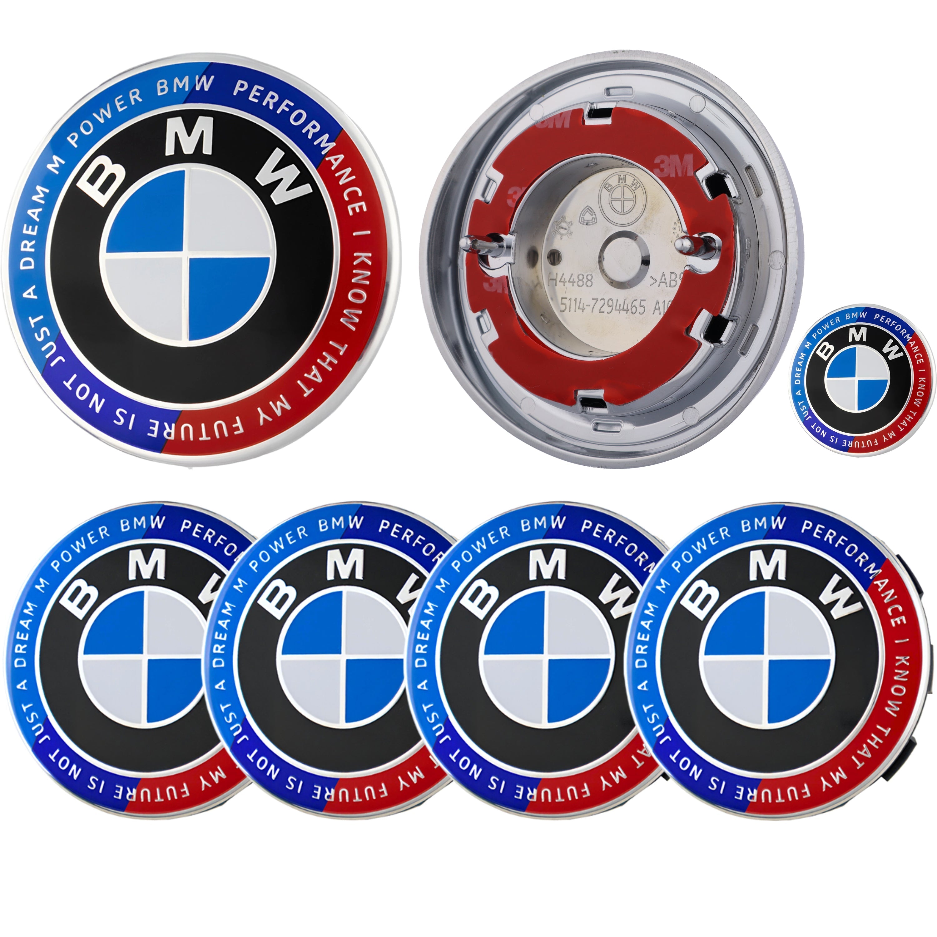 BMW Heritage Emblem | Blue & Red