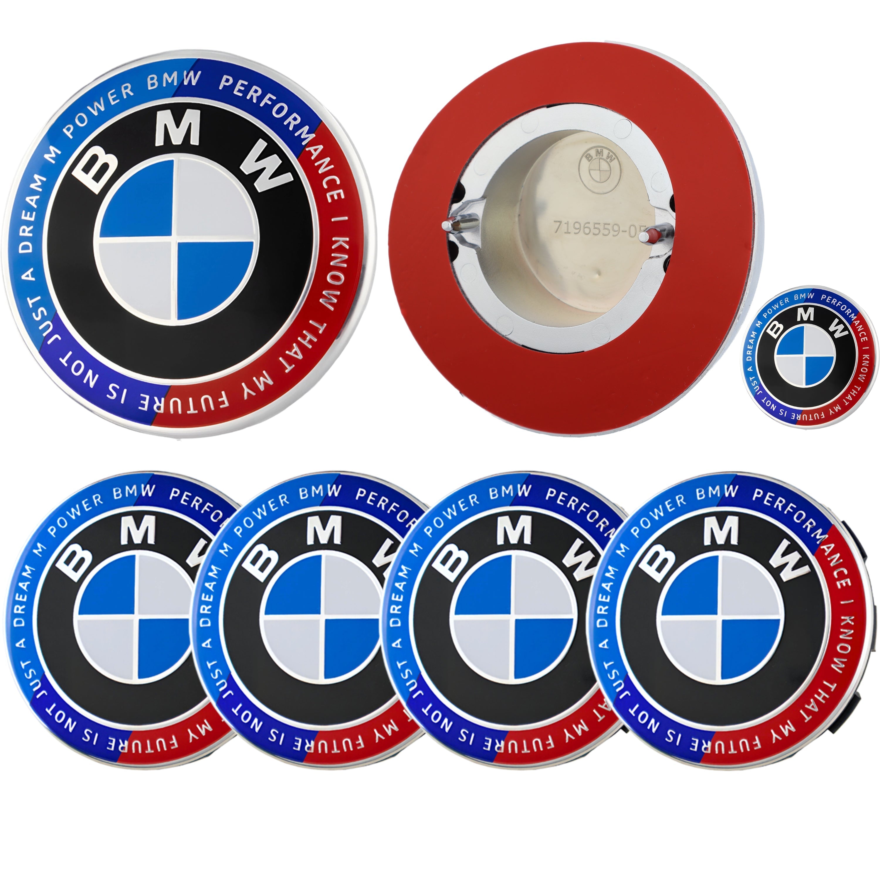 BMW Heritage Emblem | Blue & Red