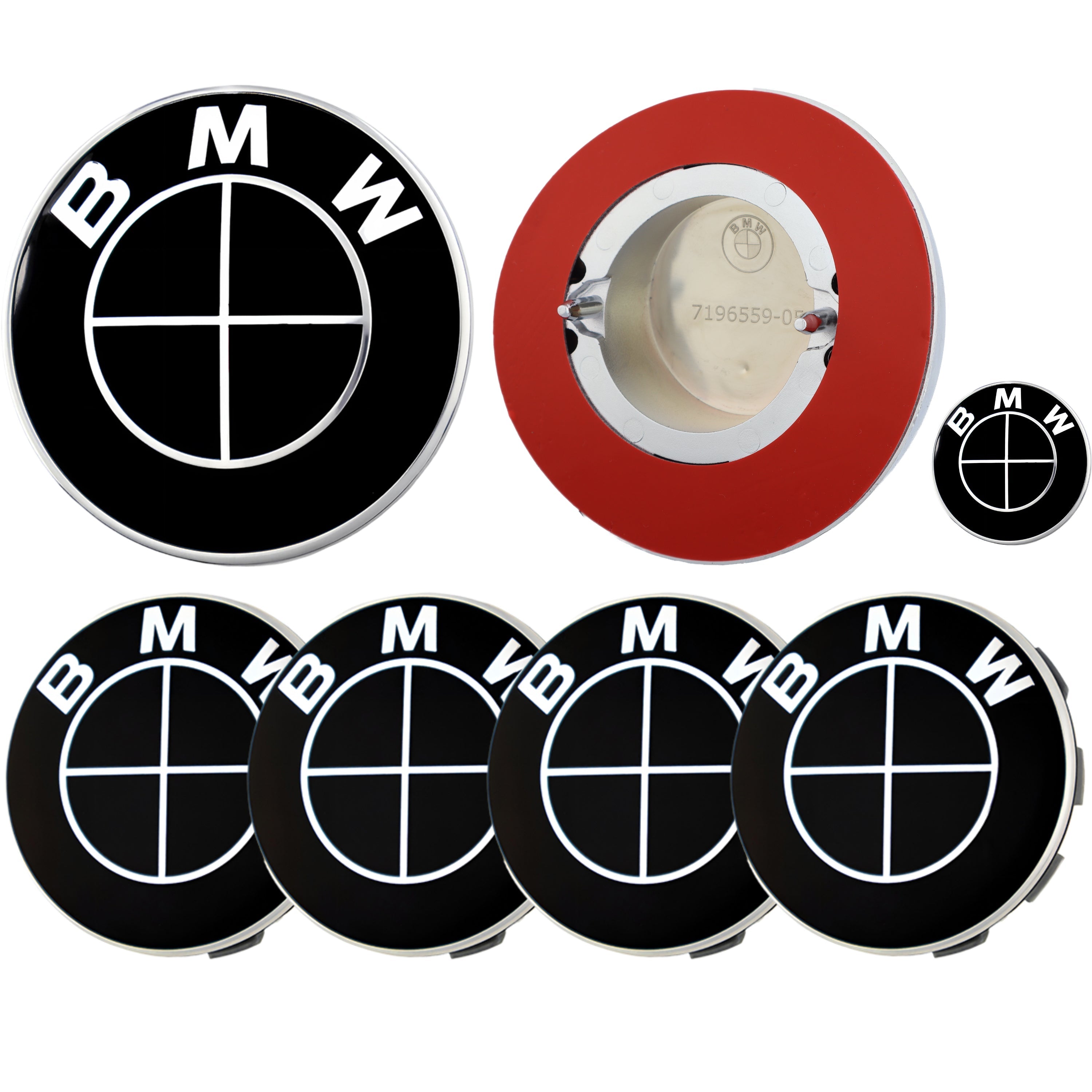 BMW Emblem | Full Black