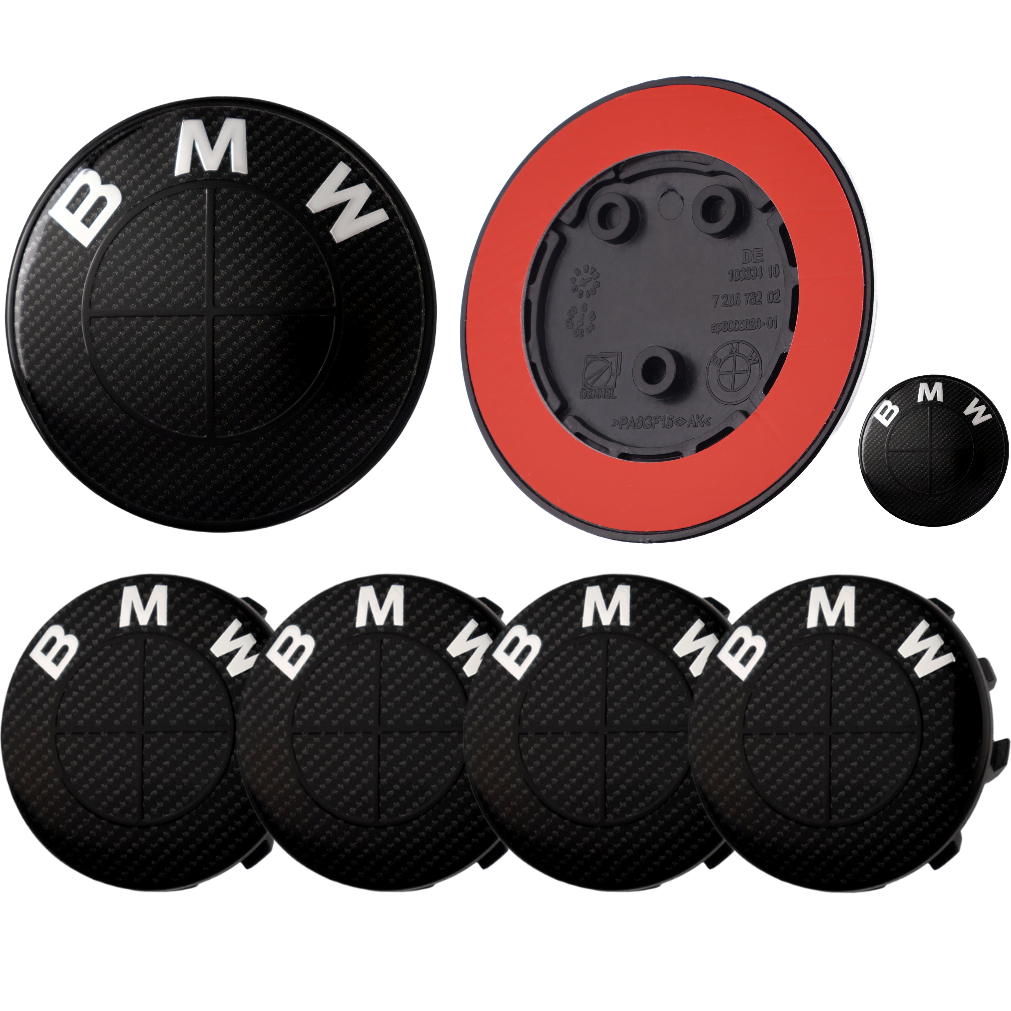 BMW Emblem | Black Carbon