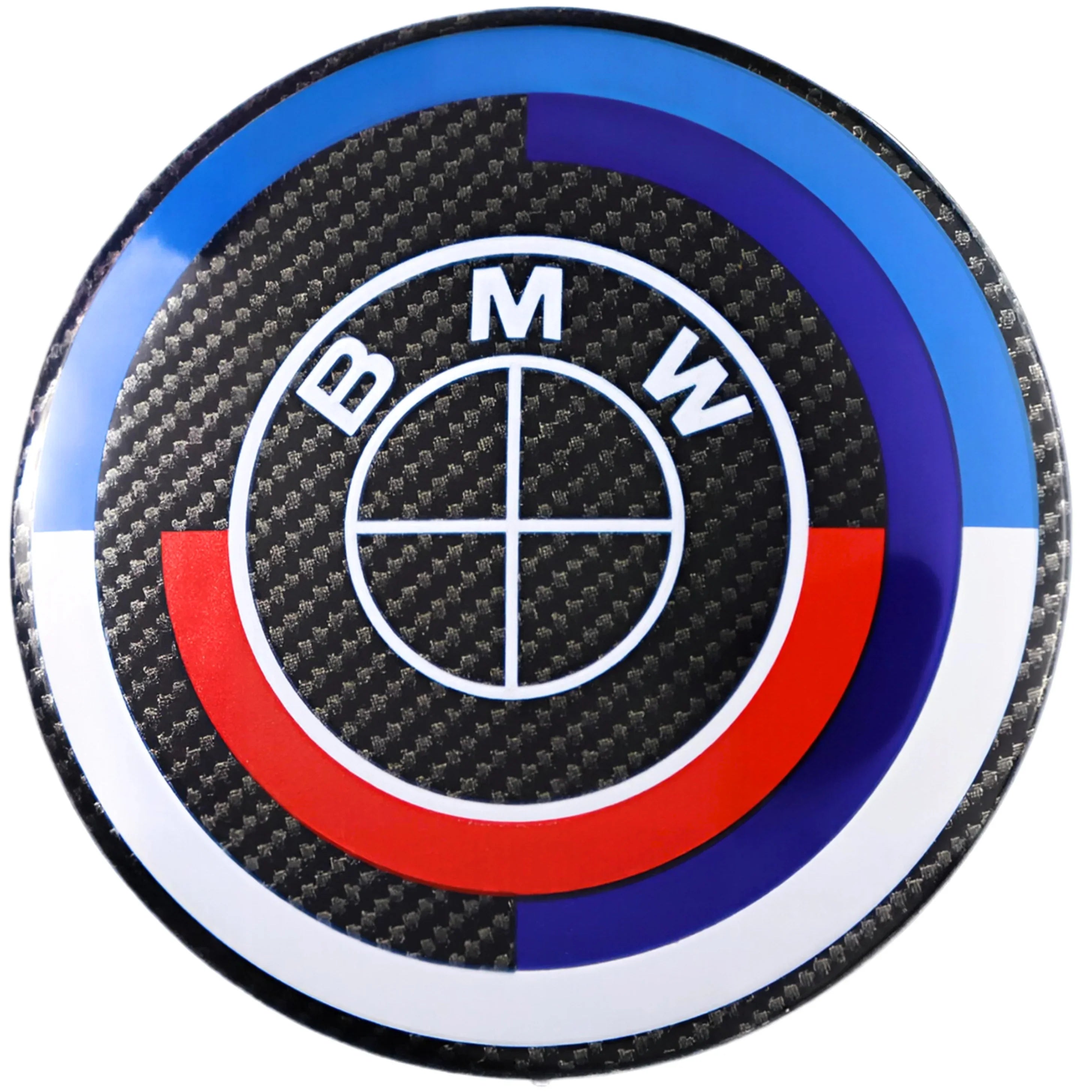 BMW 50th Anniversary Emblem | Black Carbon