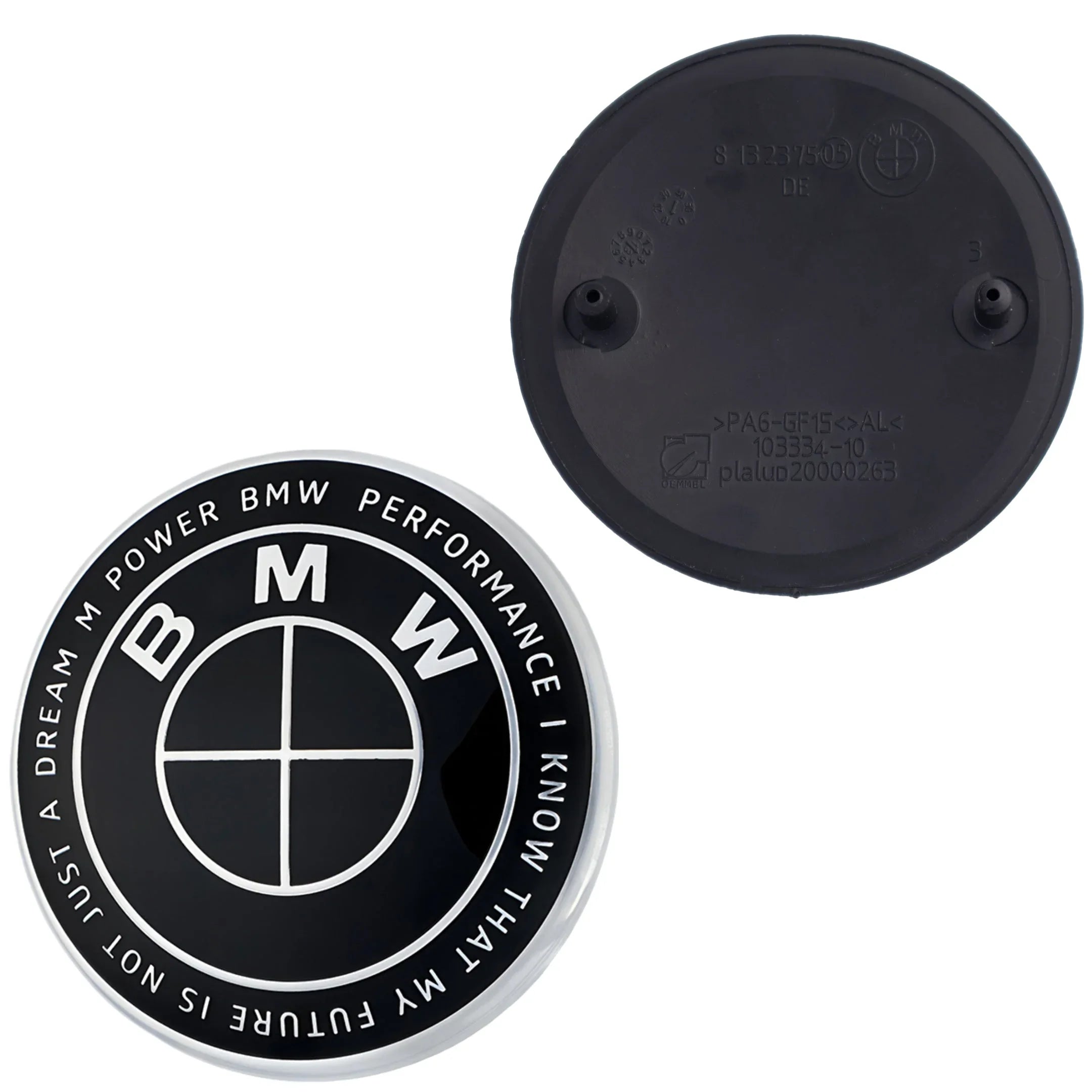 BMW Heritage Emblem | Full Black