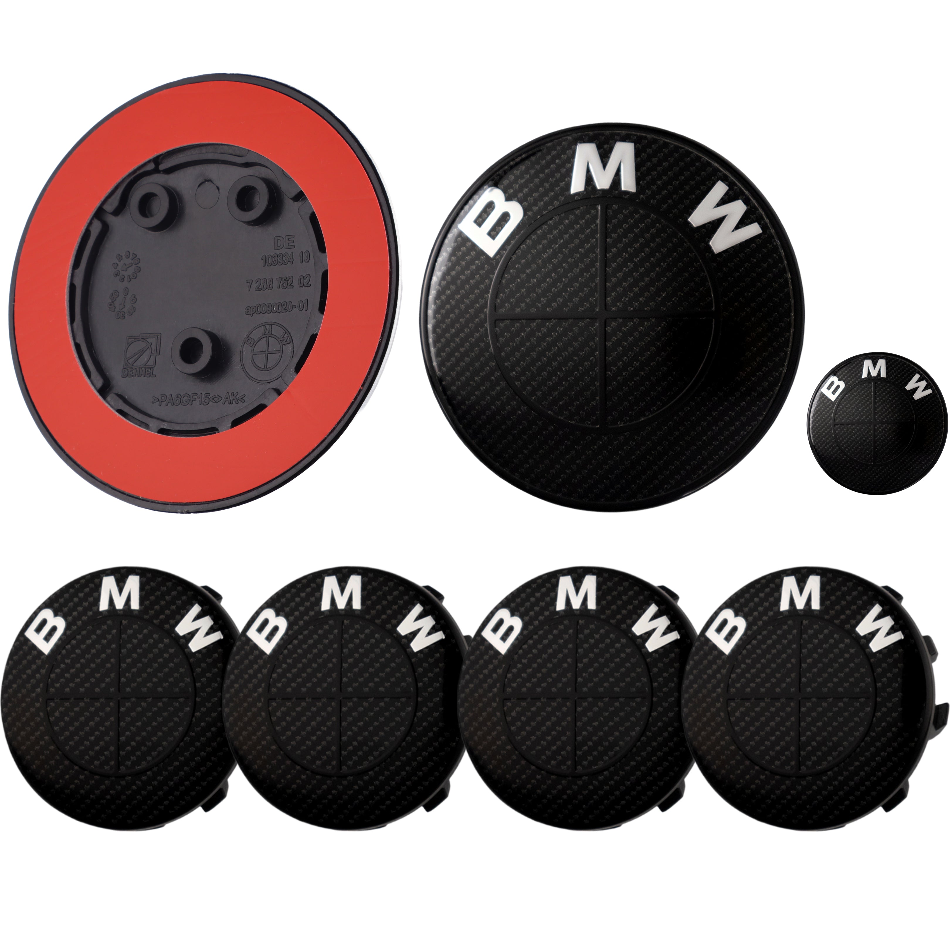 BMW Emblem | Black Carbon