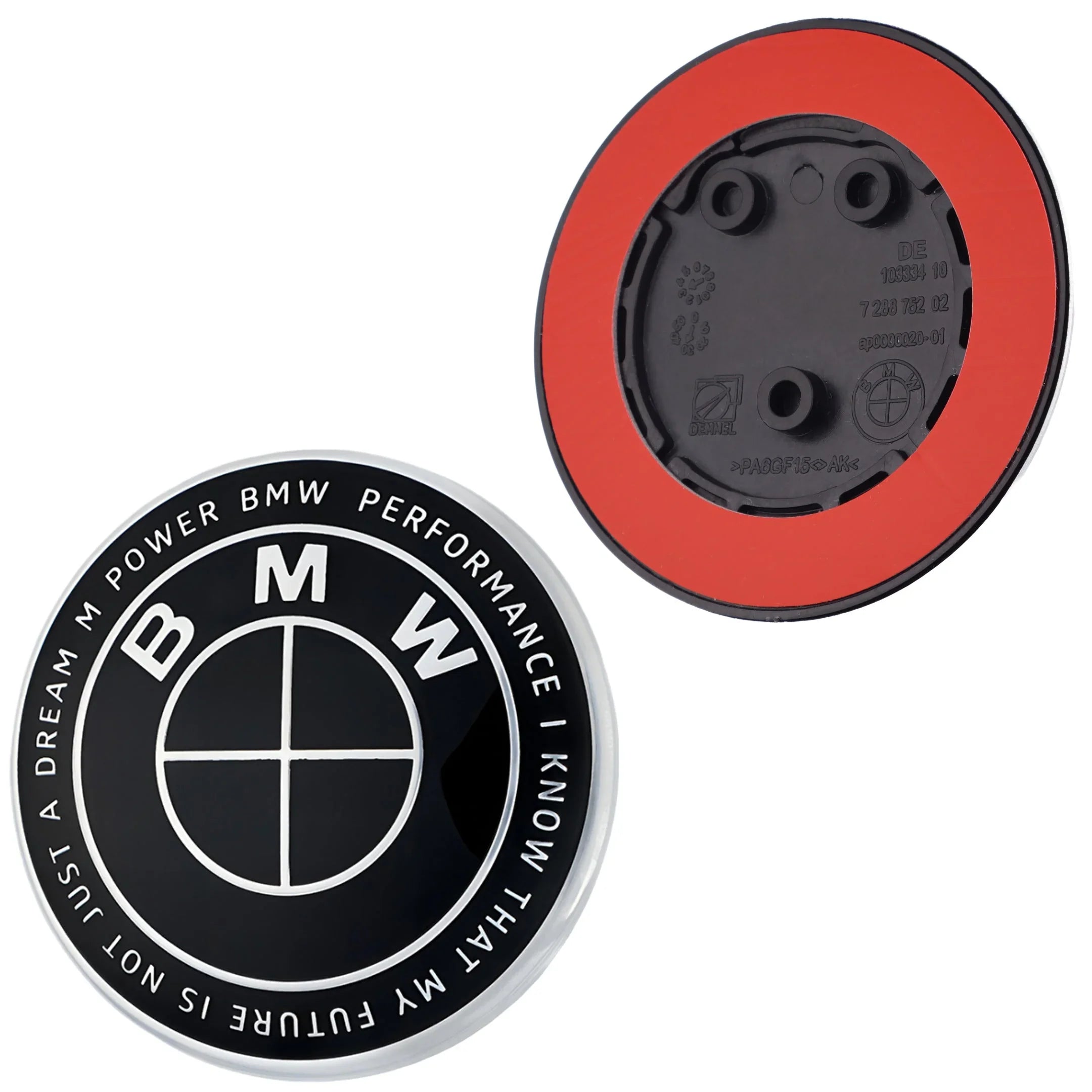 BMW Heritage Emblem | Full Black