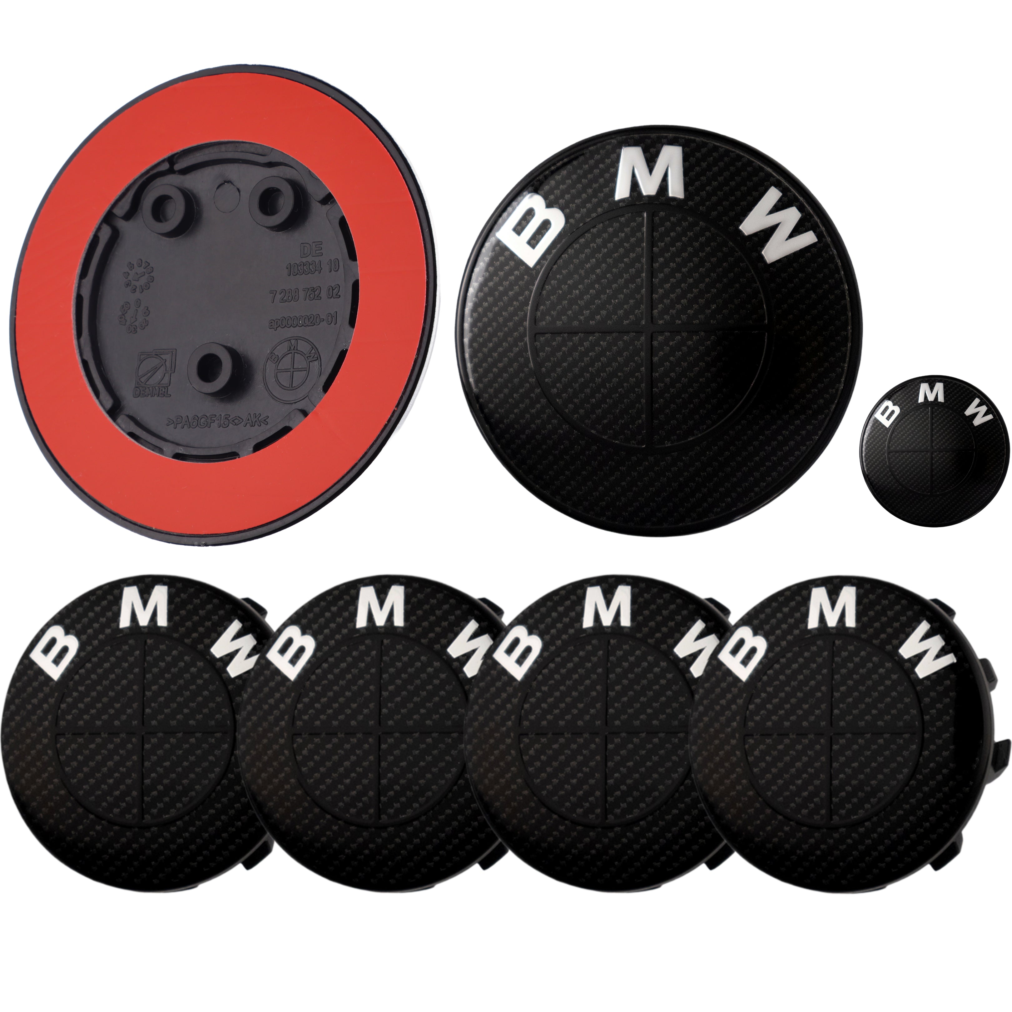 BMW Emblem | Black Carbon