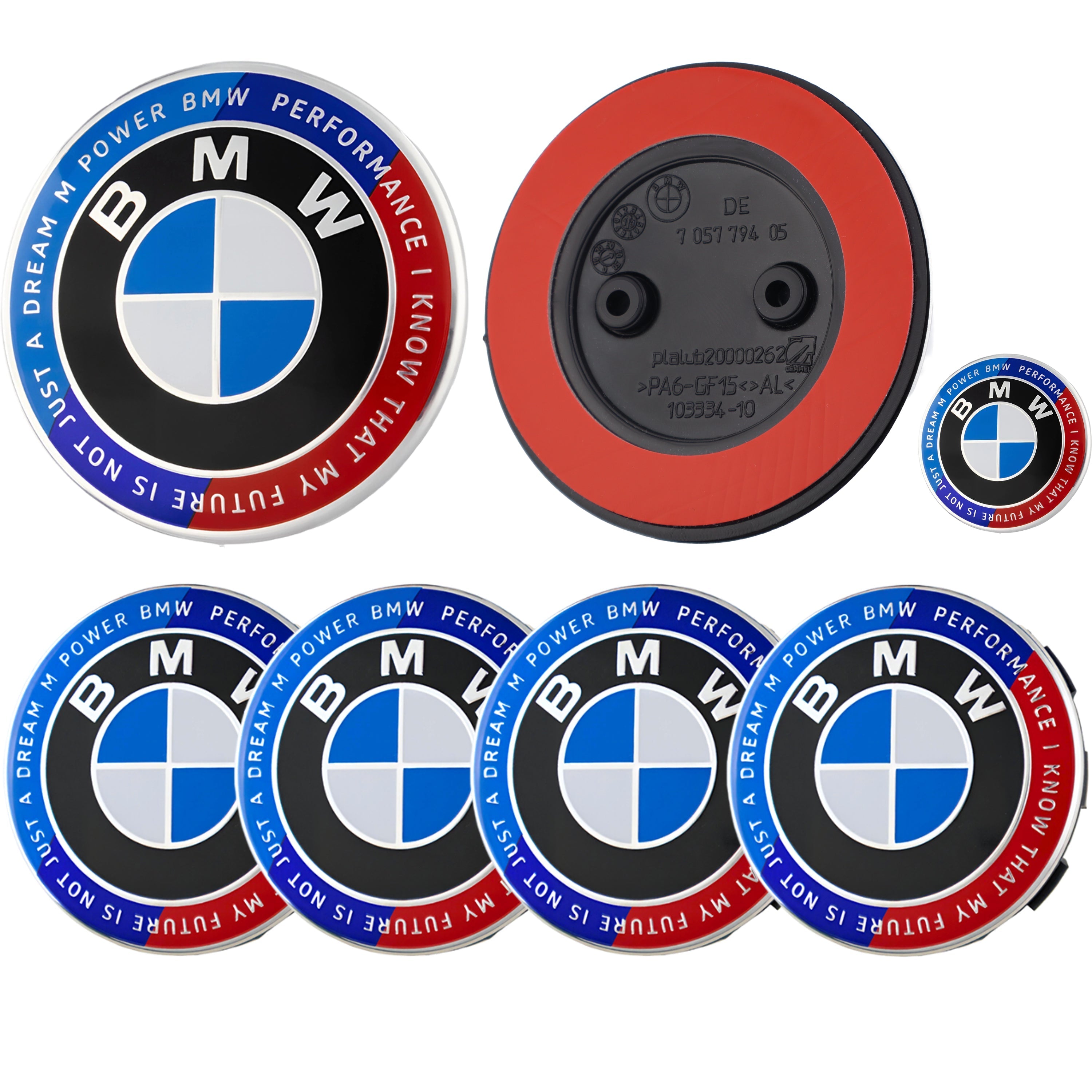 BMW Heritage Emblem | Blue & Red