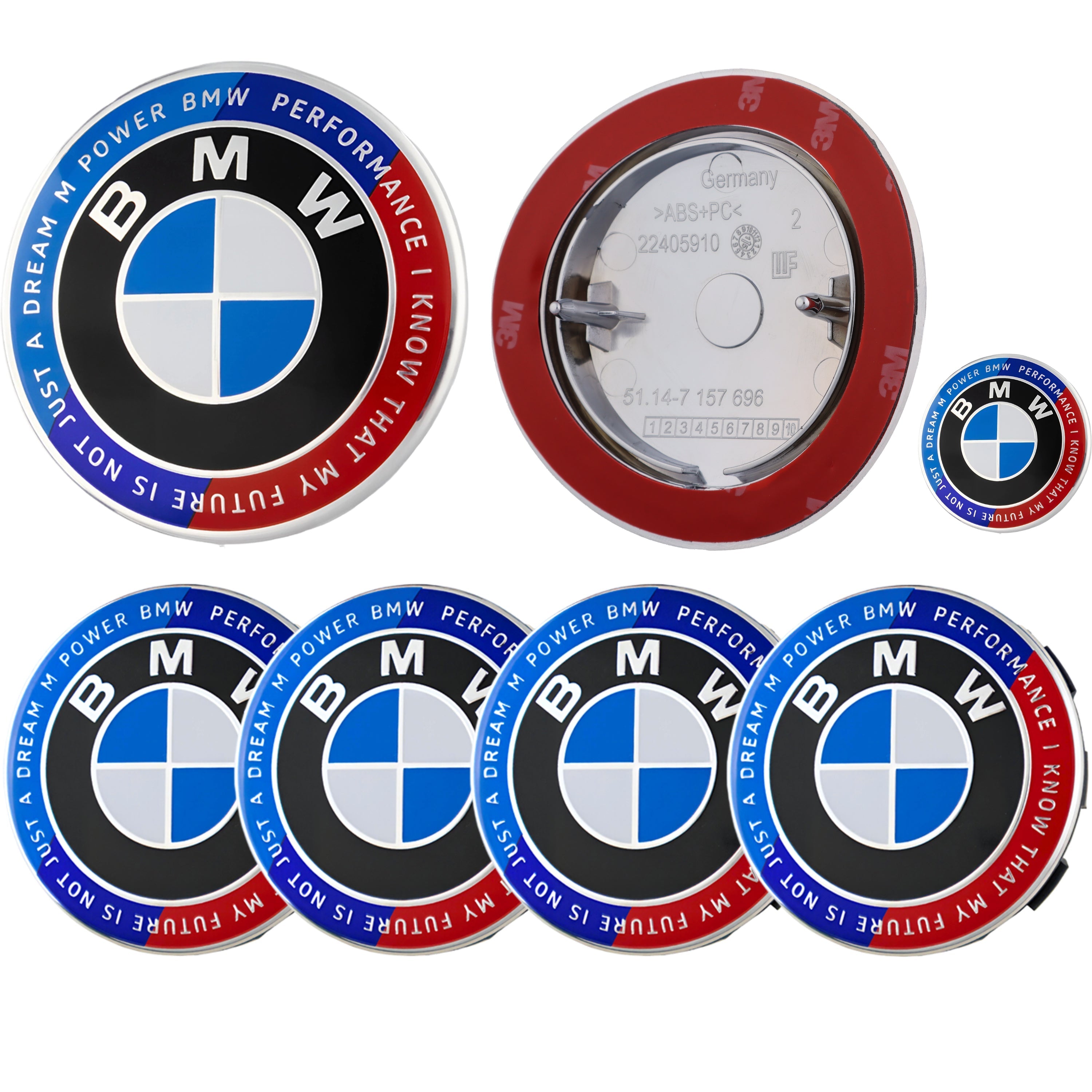 BMW Heritage Emblem | Blue & Red