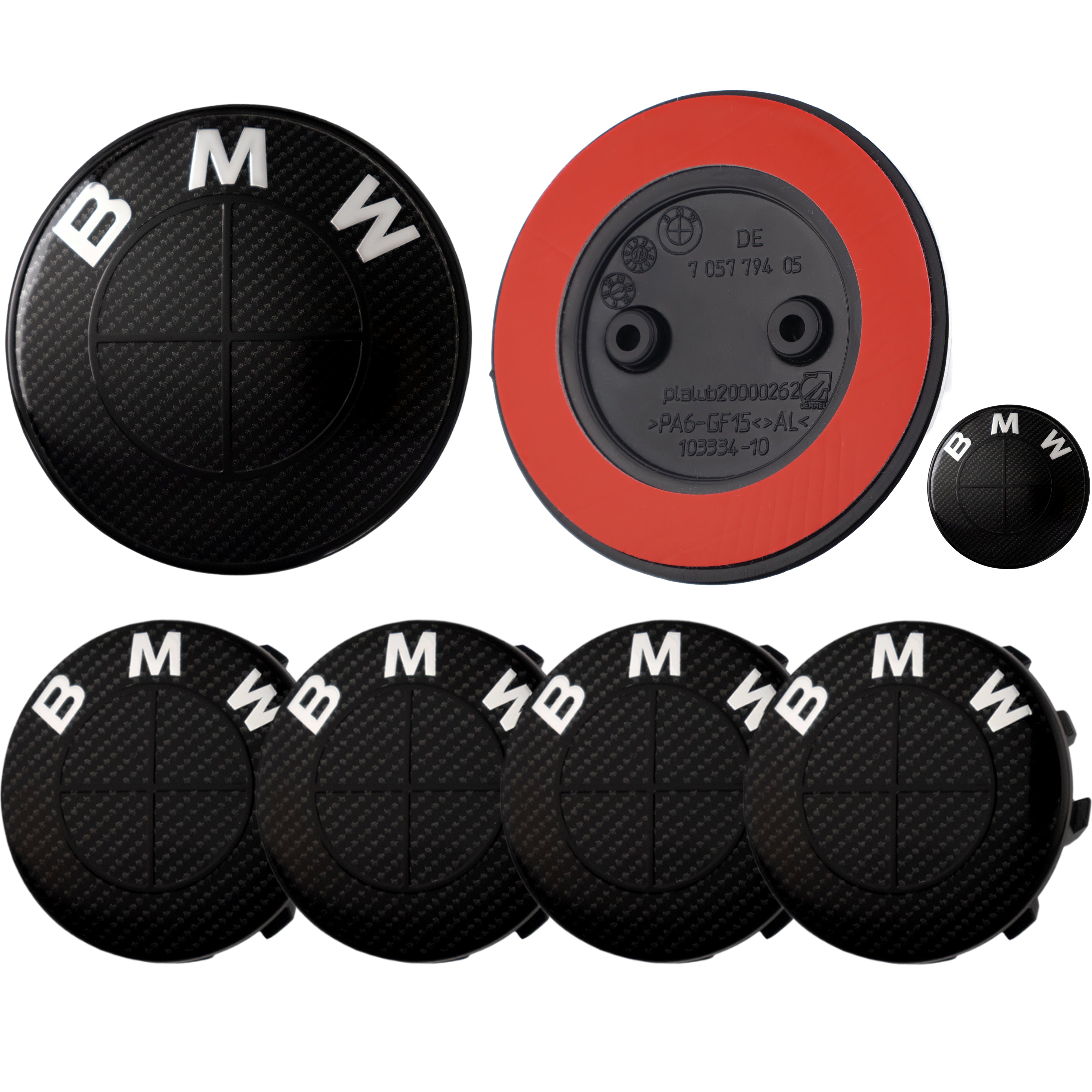 BMW Emblem | Black Carbon