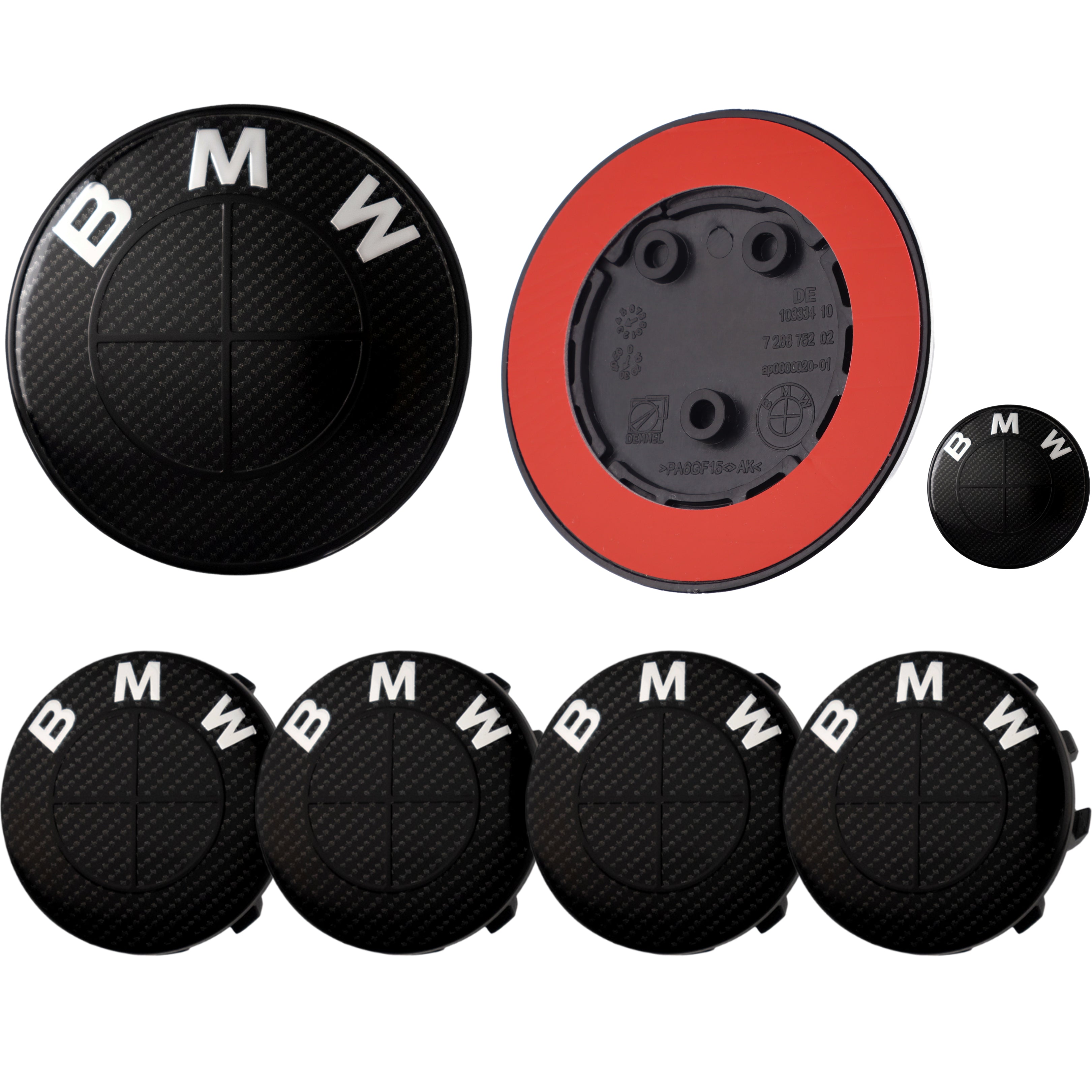 BMW Emblem | Black Carbon