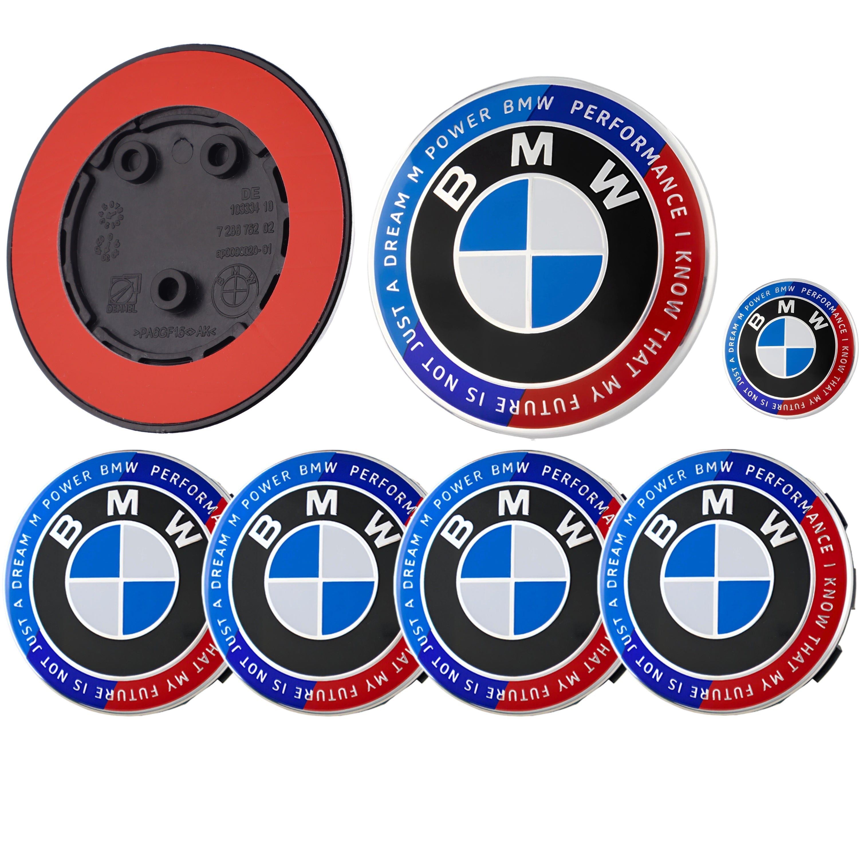 BMW Heritage Emblem | Blue & Red