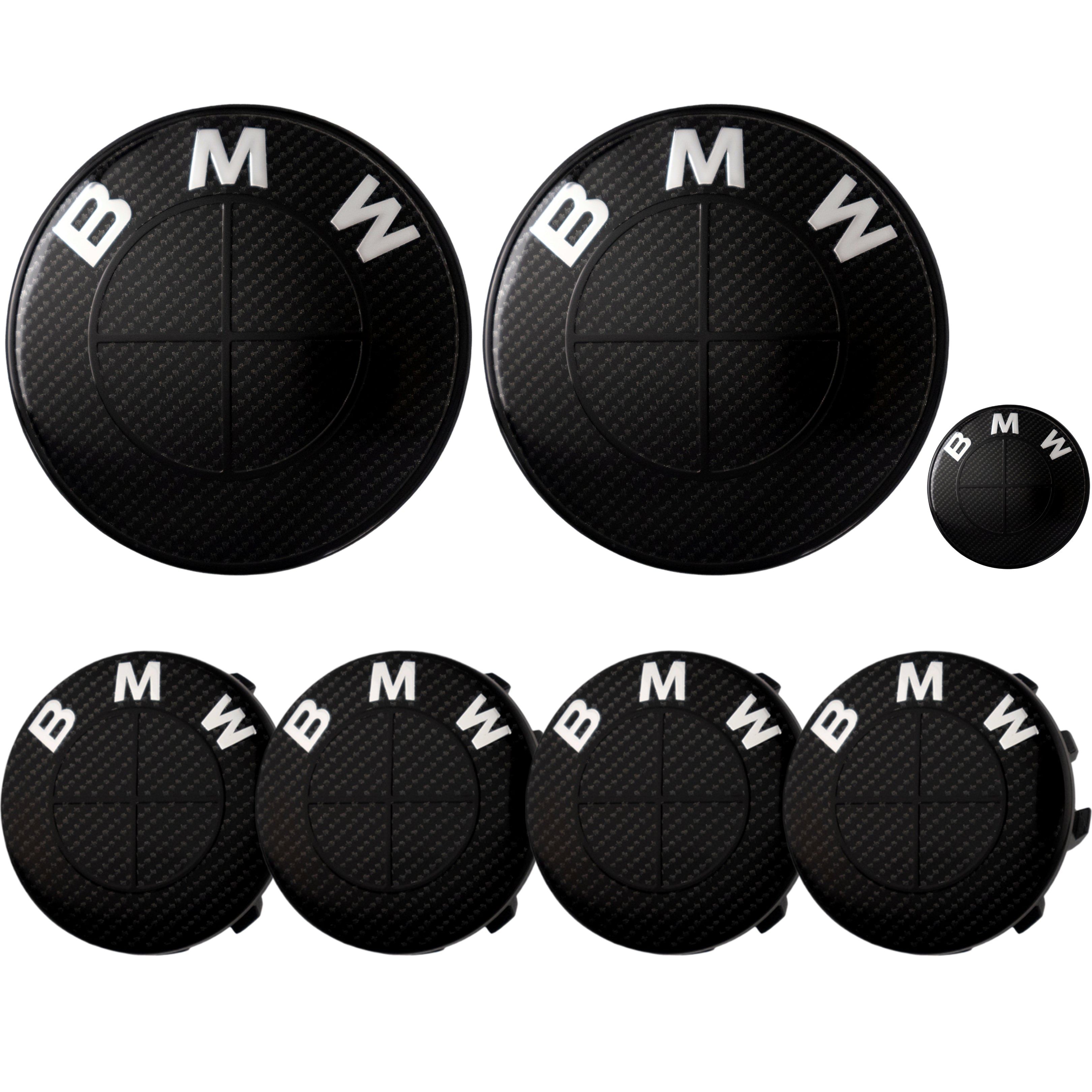 BMW Emblem | Black Carbon