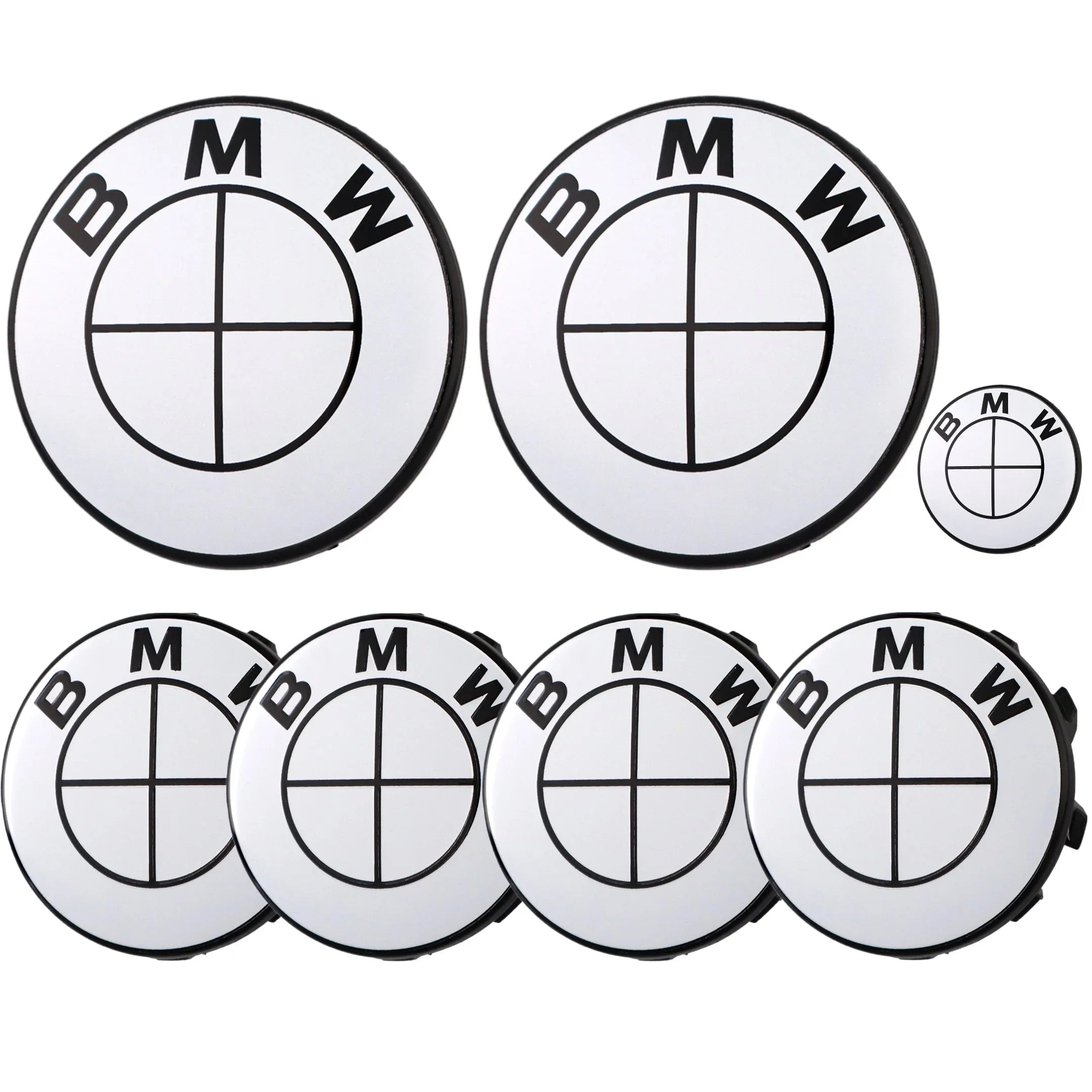 BMW Emblem | Gloss White