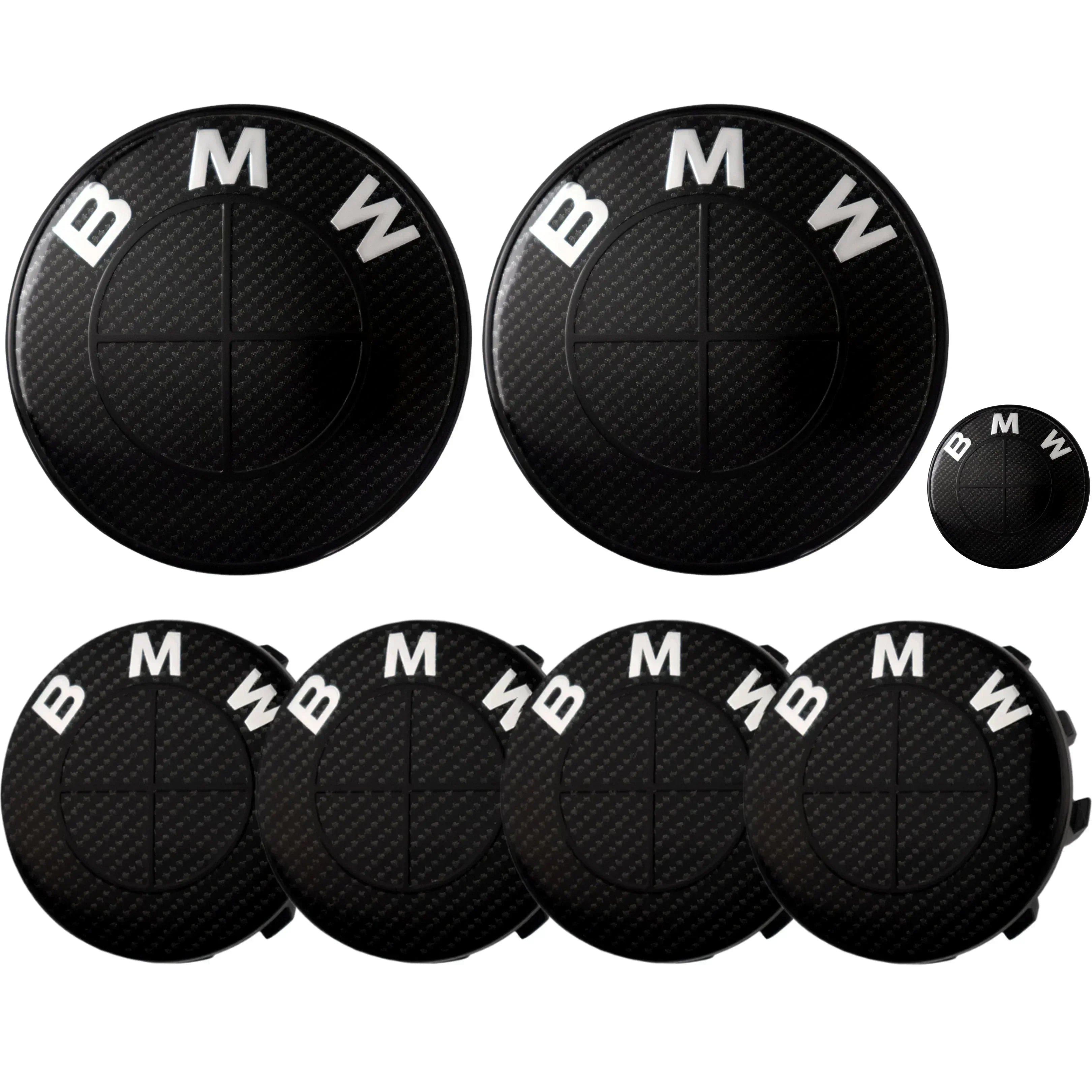 BMW Emblem | Black Carbon