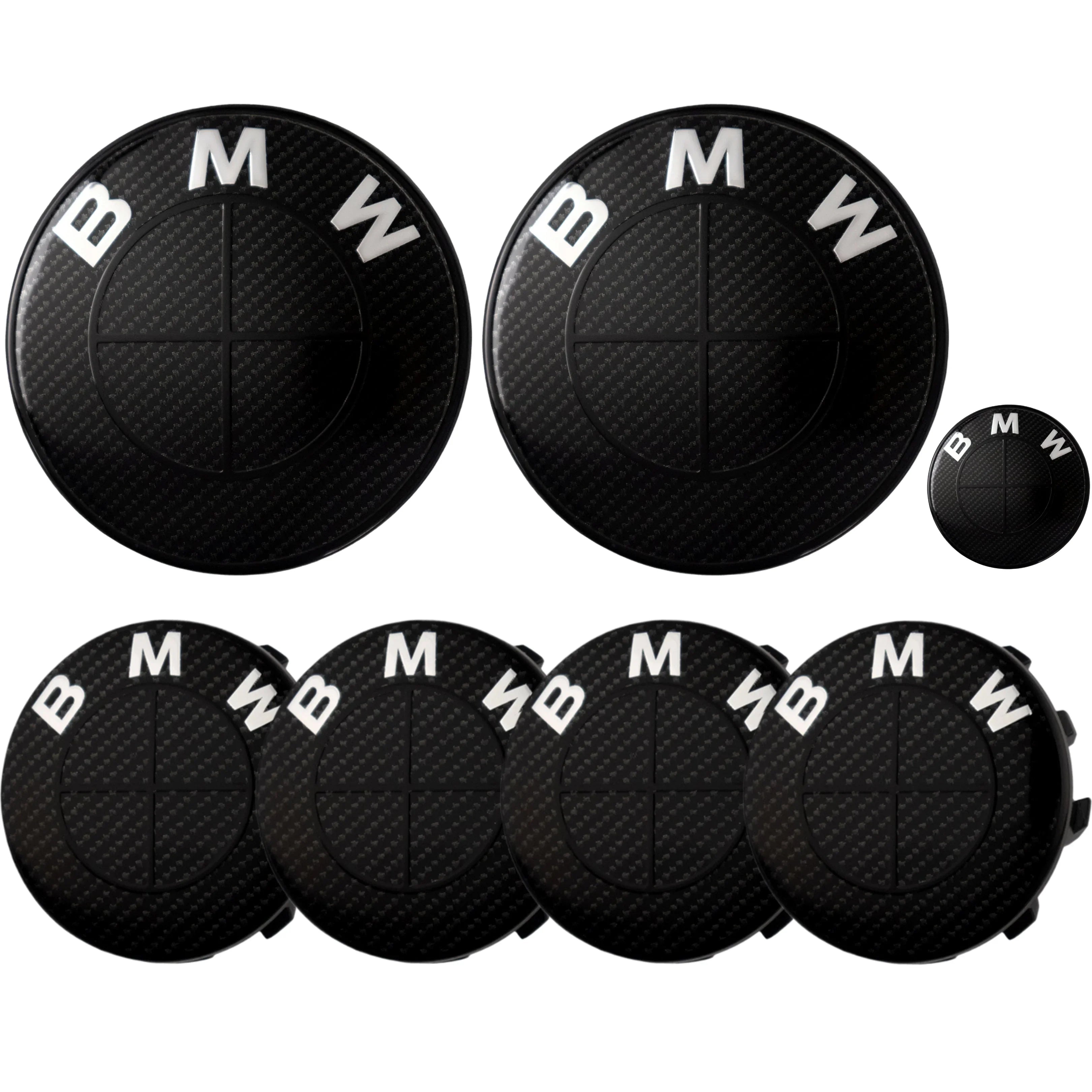BMW Emblem | Black Carbon