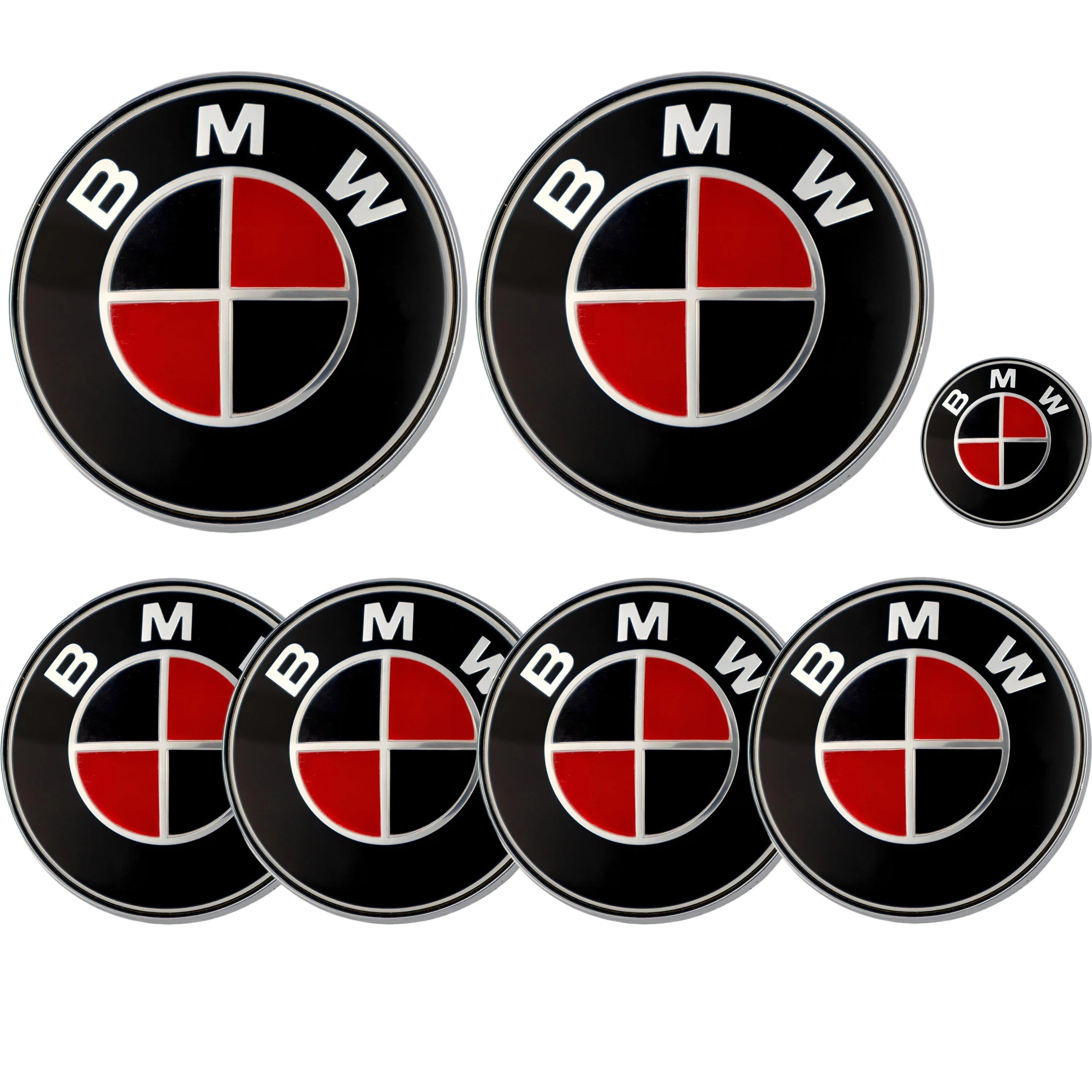 BMW Emblem | Red & Black